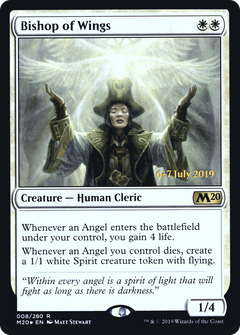 Bishop of Wings (008) (Prerelease) - Foil