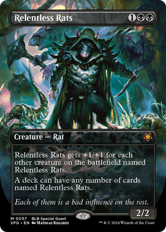 Relentless Rats (0057) (Borderless) - Foil