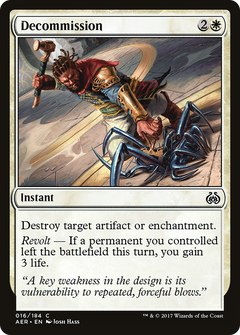 Decommission - Foil