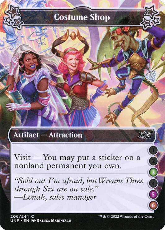 Costume Shop (3-5-6) - Foil