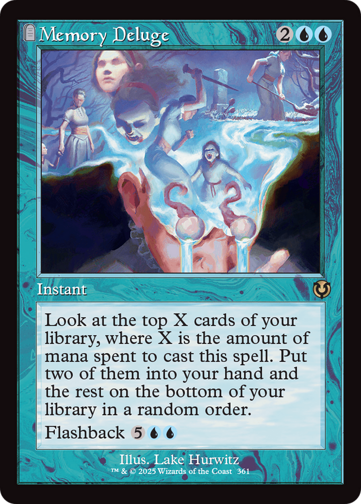 Memory Deluge (0361) (Retro Frame) - Foil