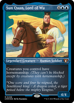Sun Quan, Lord of Wu (0498) - Foil Etched
