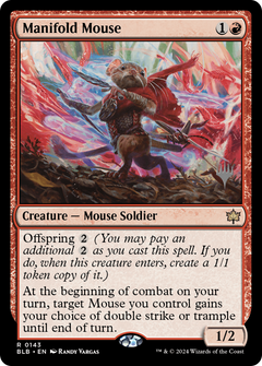 Manifold Mouse (0143) (Promo Pack) - Foil