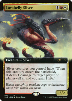 Lavabelly Sliver (665) (Extended Art) - Foil