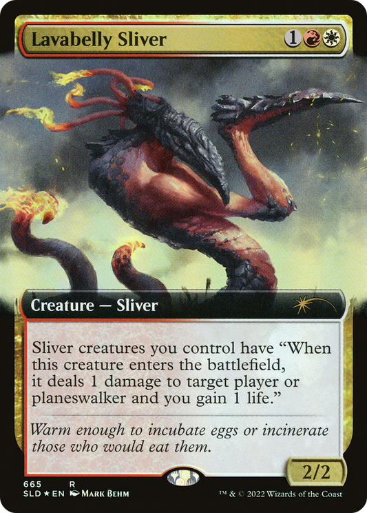 Lavabelly Sliver (665) (Extended Art) - Foil