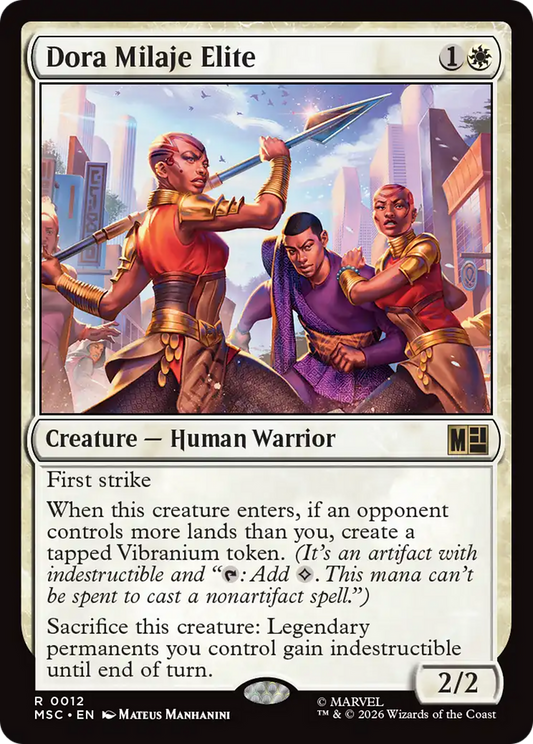 Dora Milaje Elite (MSC) - Surge Foil