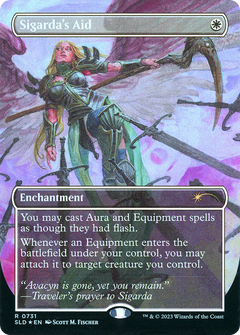 Sigarda's Aid (0731) (Borderless) - Foil