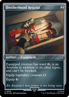Brotherhood Regalia (0255) - Foil Etched