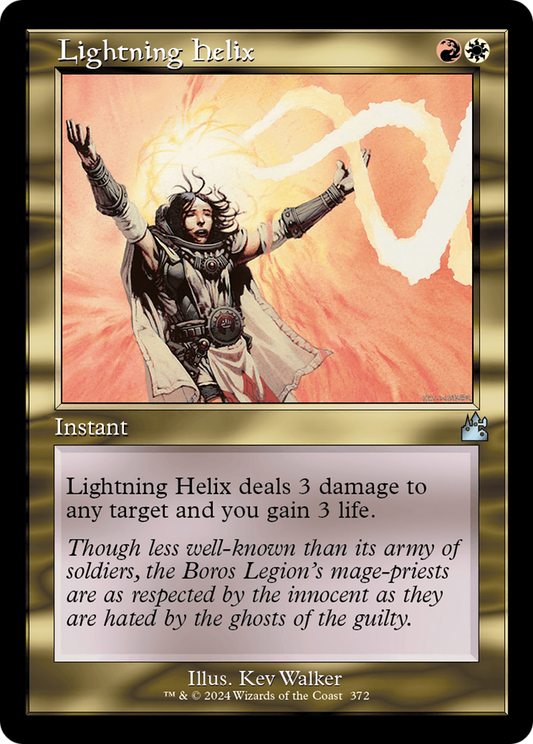 Lightning Helix (0372) (Retro Frame) - Foil