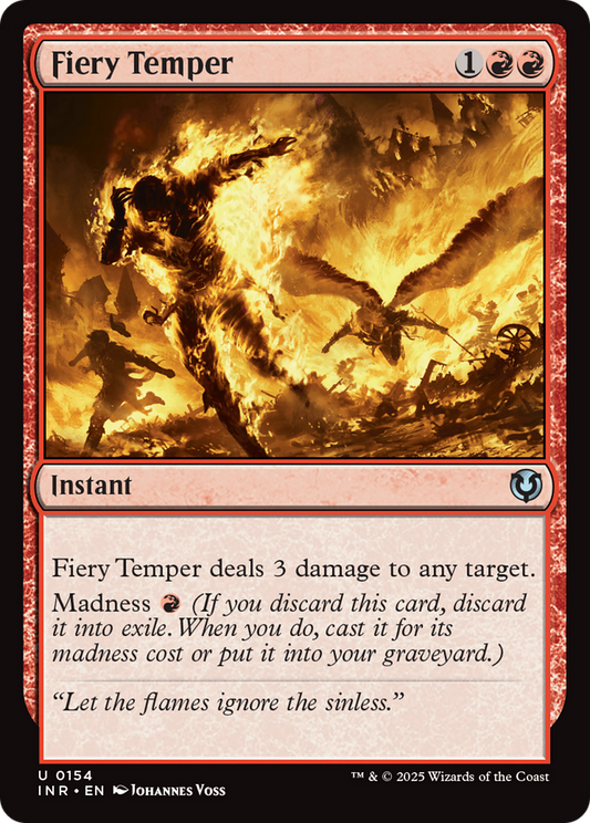 Fiery Temper - Foil