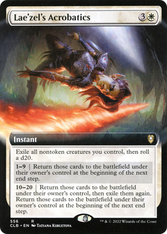 Lae'zel's Acrobatics (556) (Extended Art) - Foil