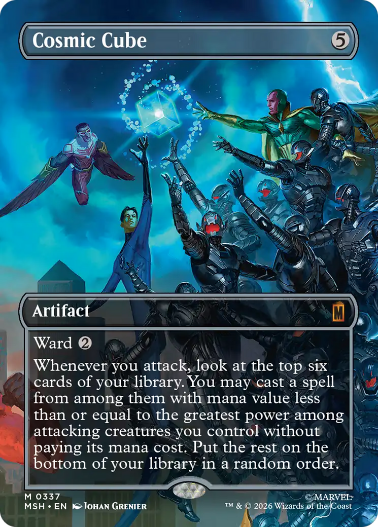 Cosmic Cube (0337) (Borderless) (MSH) - Foil