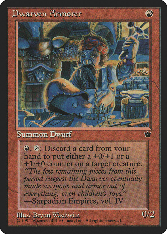 Dwarven Armorer
