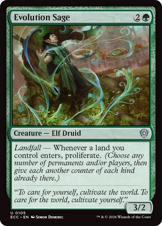 Evolution Sage (0105) (ECC)