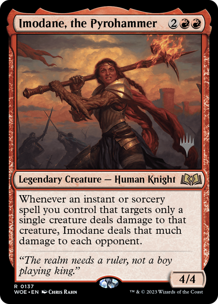 Imodane, the Pyrohammer (0137) (Promo Pack) - Foil