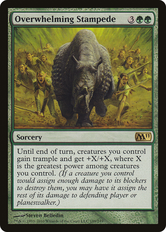 Overwhelming Stampede - Foil