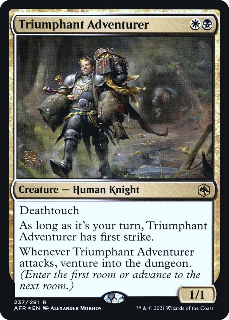 Triumphant Adventurer (237) (Prerelease) - Foil