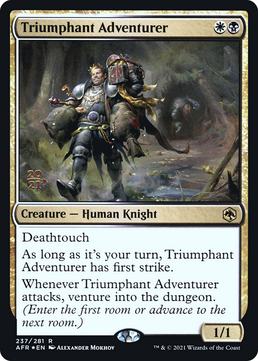 Triumphant Adventurer (237) (Prerelease) - Foil