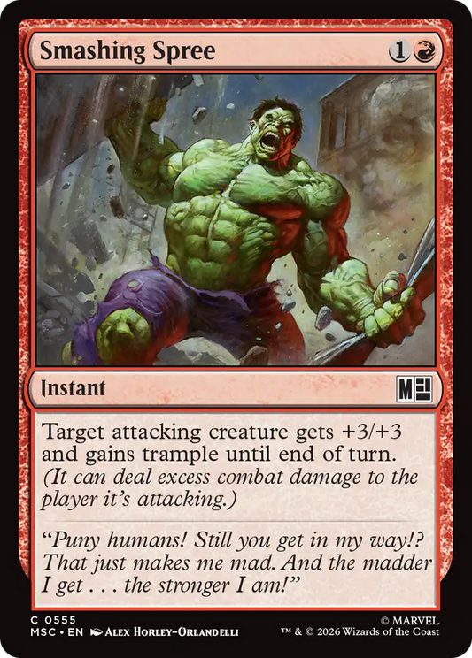 Smashing Spree (0555) (MSC) - Foil