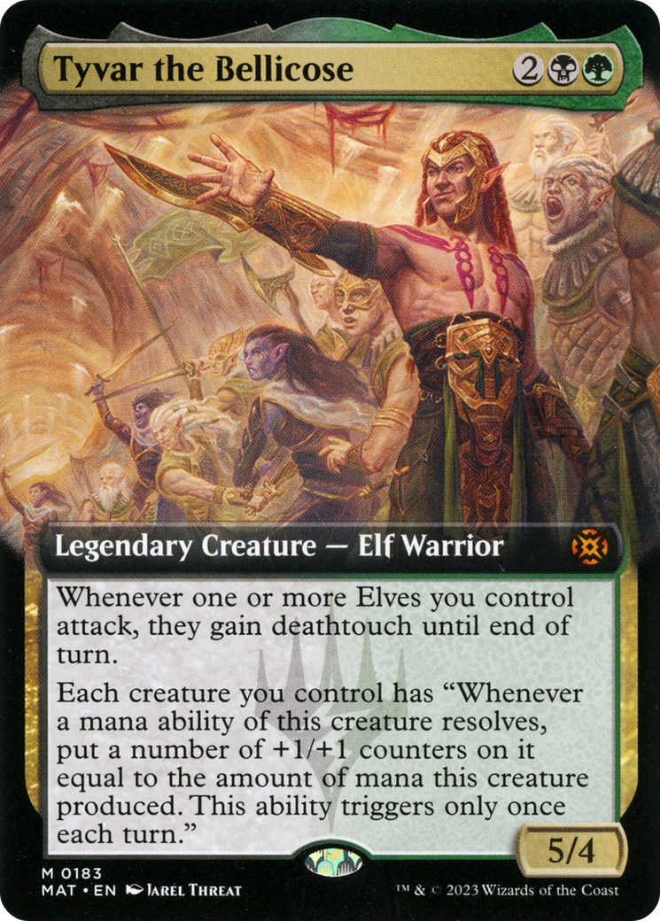 Tyvar the Bellicose (0183) (Extended Art)