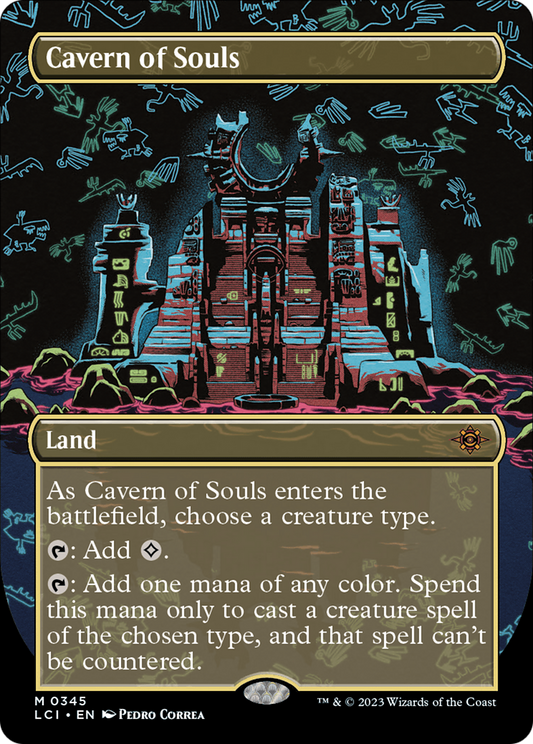 Cavern of Souls (0345) (Borderless) - Foil