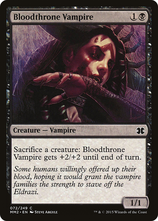 Bloodthrone Vampire - Foil