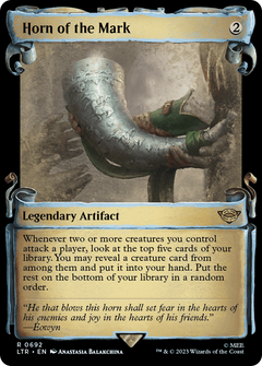 Horn of the Mark (0692) (Showcase) - Silver Foil