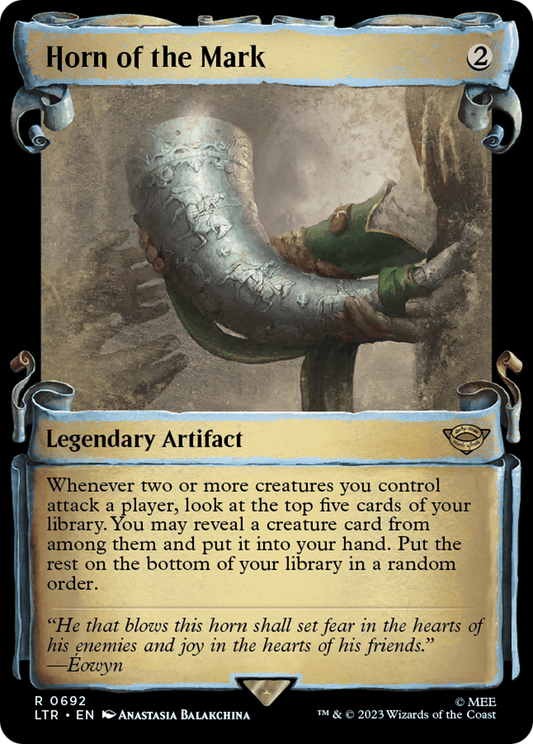 Horn of the Mark (0692) (Showcase) - Silver Foil