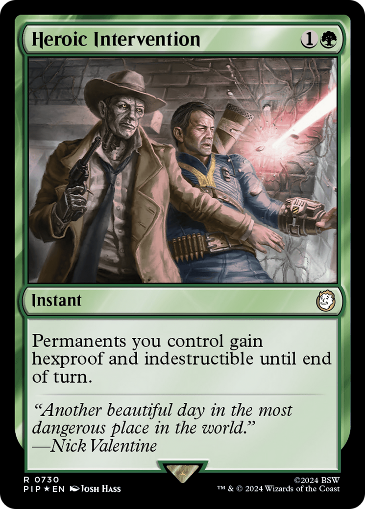 Heroic Intervention (0730) - Surge Foil