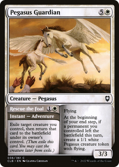 Pegasus Guardian // Rescue the Foal - Foil