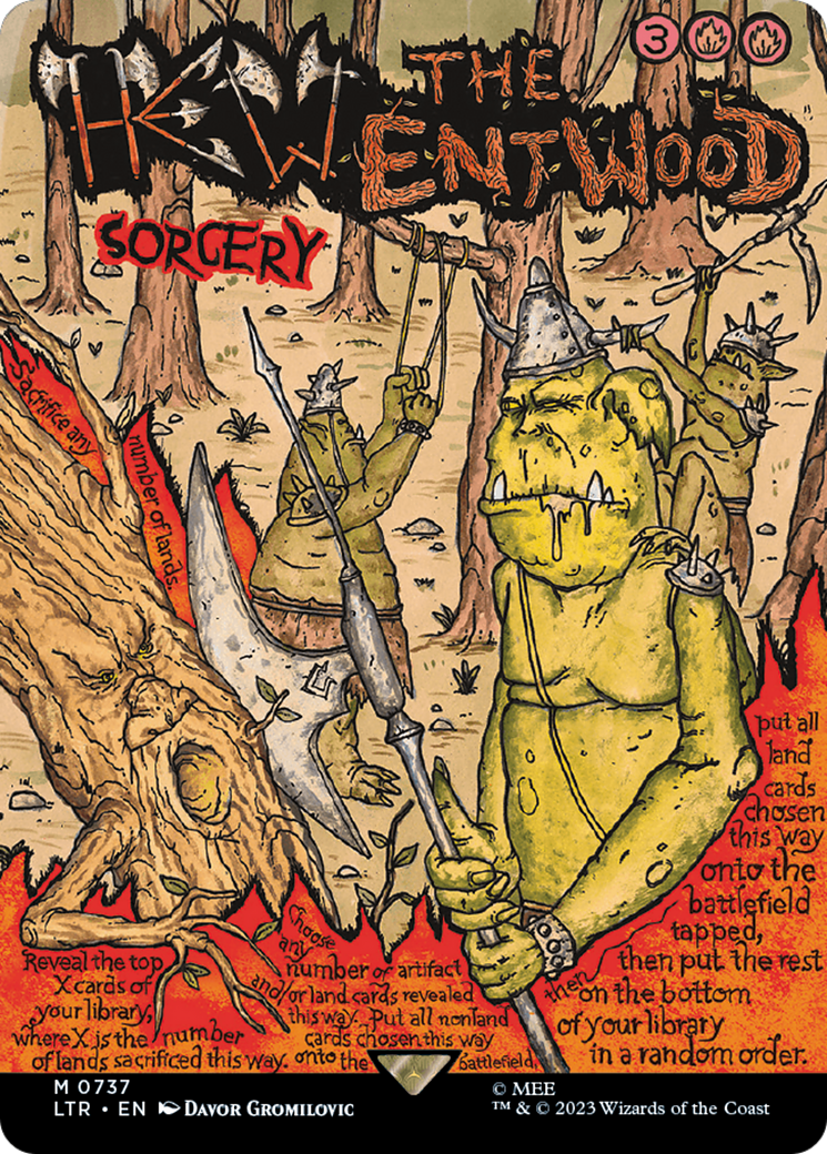Hew the Entwood (0737) (Borderless)