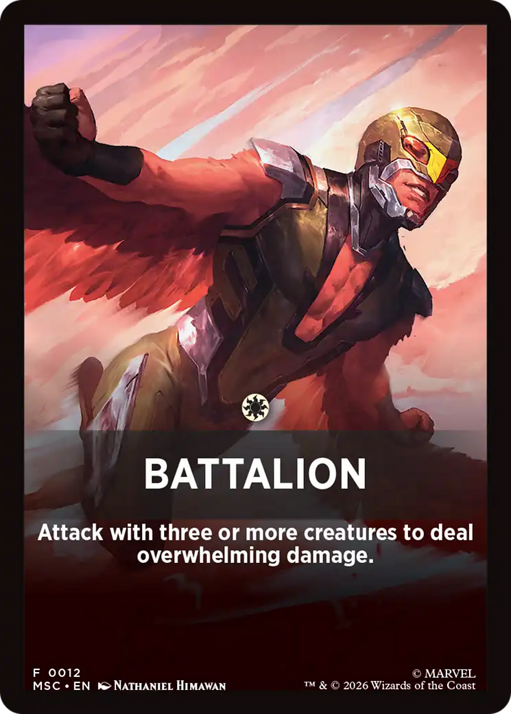 Battalion (0012) (Theme Card) (FMSC)