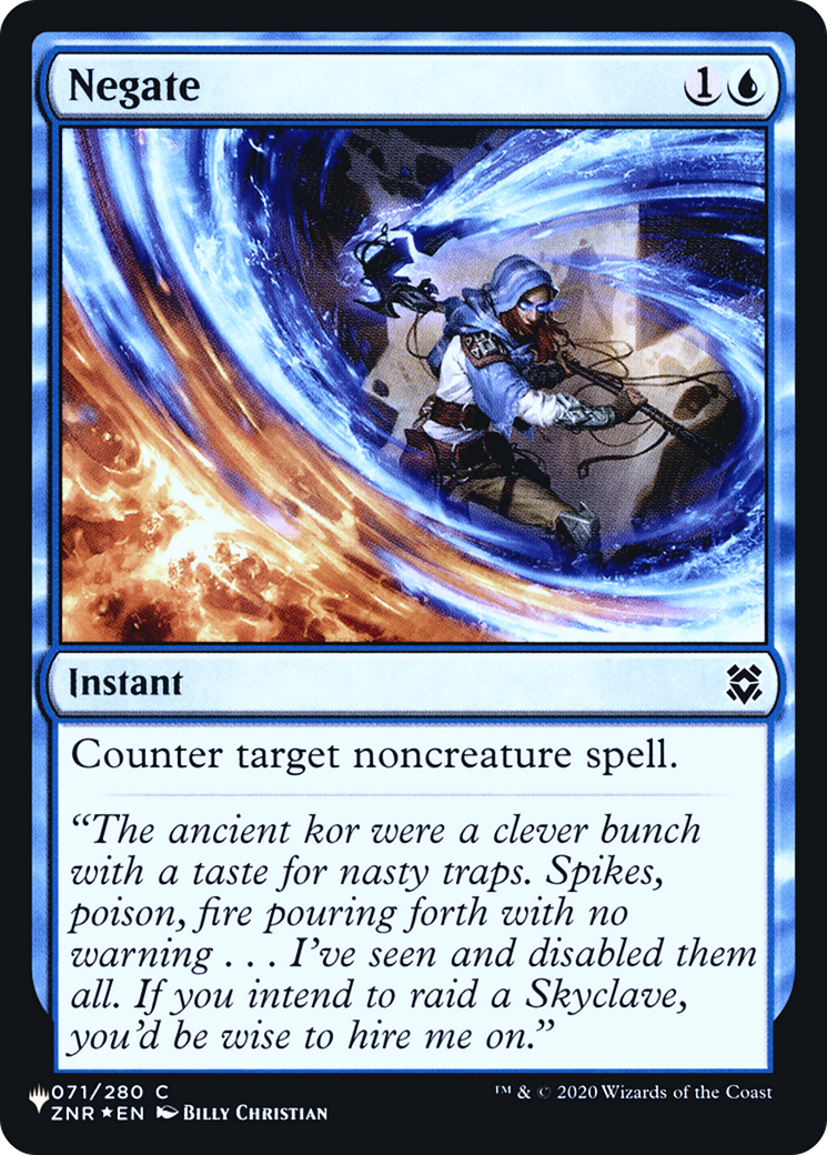 Negate (071) - Foil
