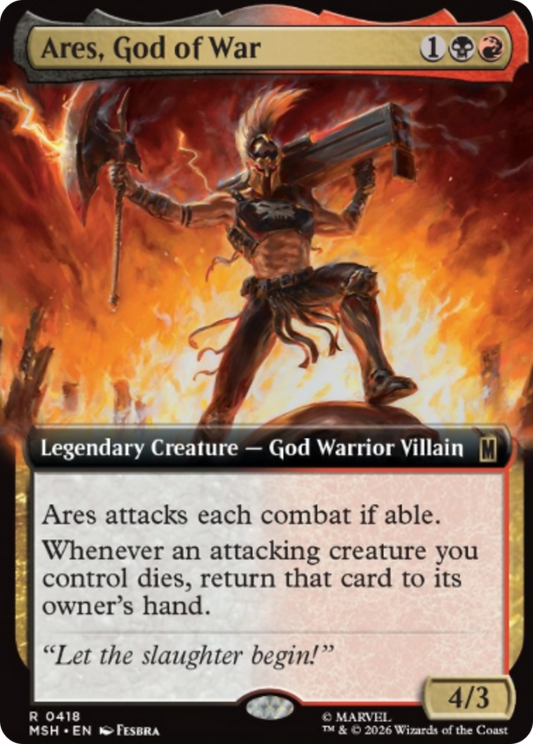 Ares, God of War (0418) (Extended Art) (MSH)