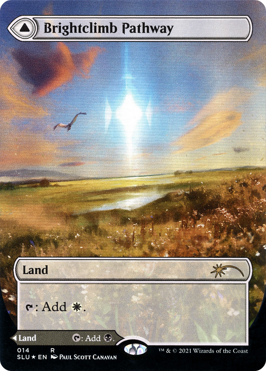 Brightclimb Pathway // Grimclimb Pathway (014) (Borderless) (SLU) - Foil