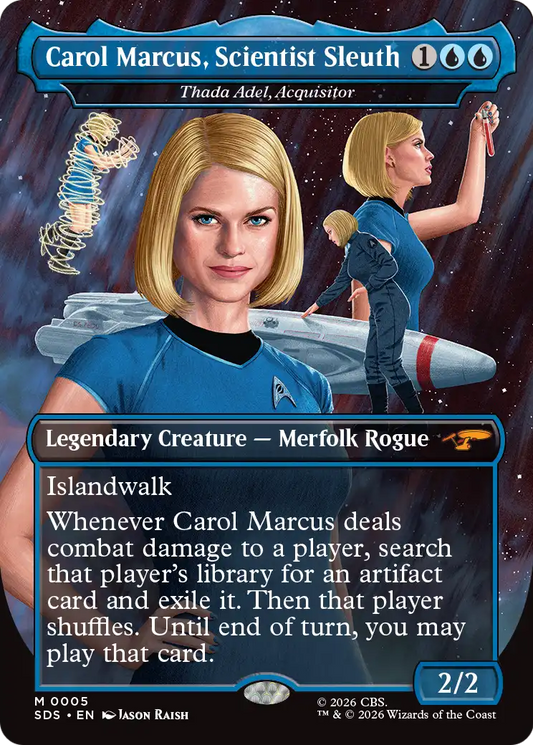Carol Marcus, Scientist Sleuth [Thada Adel, Acquisitor] (0005) (Borderless) (SDS) - Foil