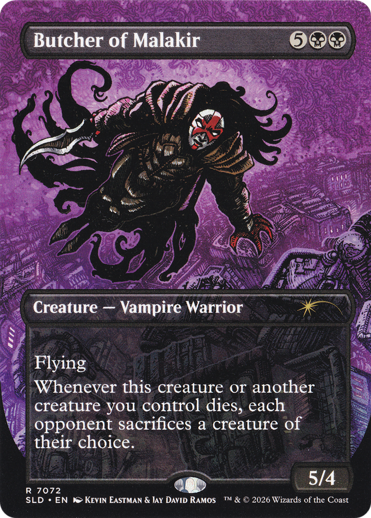 Butcher of Malakir (7072) (Borderless) (SLD)