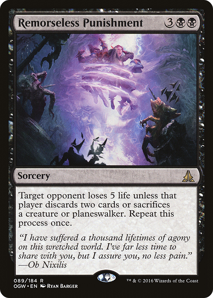 Remorseless Punishment - Foil