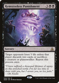 Remorseless Punishment - Foil