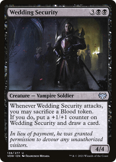 Wedding Security - Foil