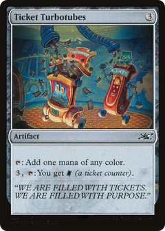 Ticket Turbotubes (480) - Galaxy Foil