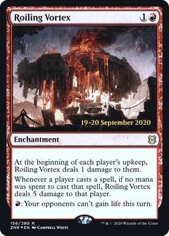 Roiling Vortex (156) (Prerelease) - Foil