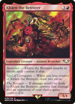 Kharn the Betrayer - Surge Foil