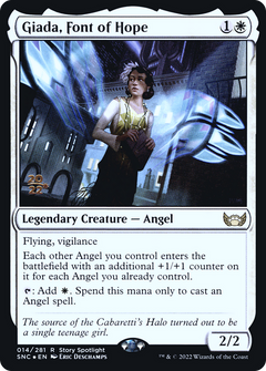Giada, Font of Hope (014) (Prerelease) (PSNC) - Foil