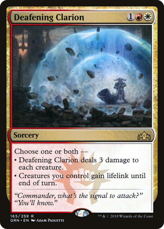 Deafening Clarion - Foil