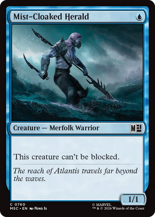 Mist-Cloaked Herald (MSC) - Foil