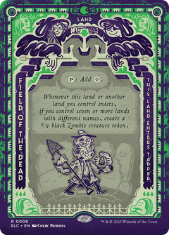 Field of the Dead (0006) (Showcase) - Foil slc