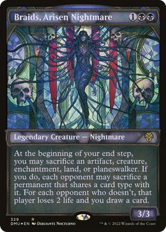 Braids, Arisen Nightmare (329) (Showcase) - Textured Foil