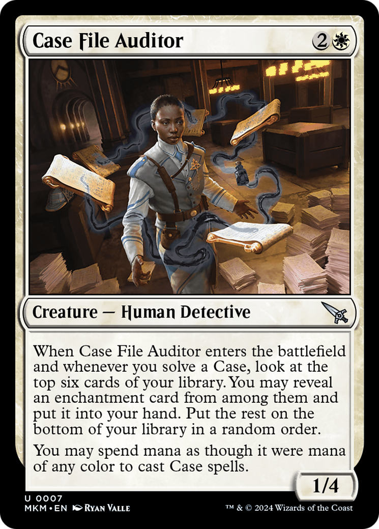 Case File Auditor (Light Blue Energy)
