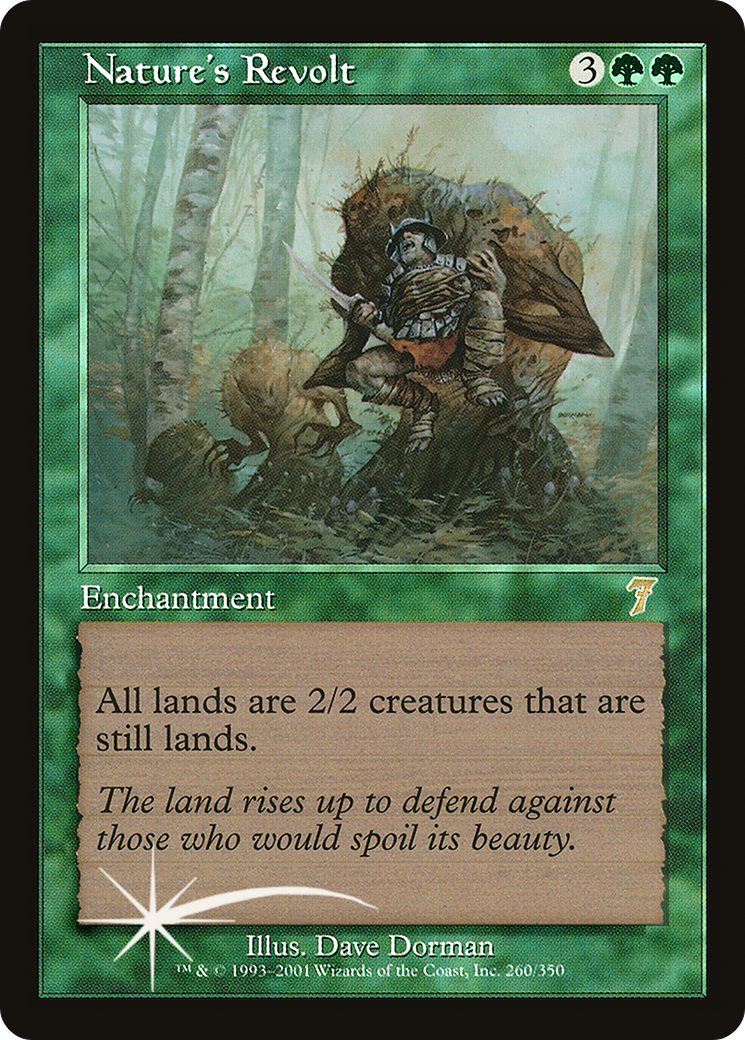 Nature's Revolt - Foil